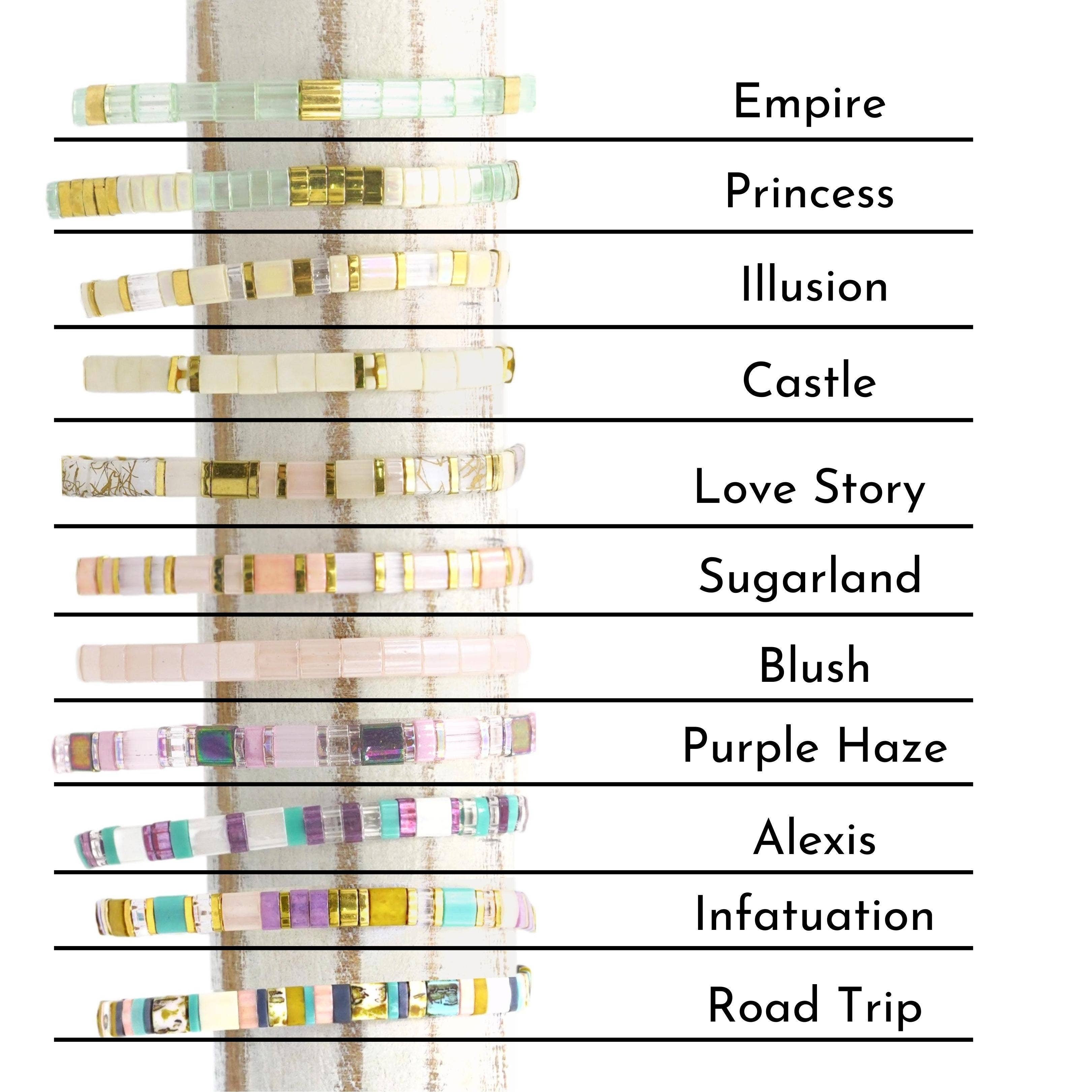 Mack & Rex – wholesale Beaded bracelet – SWEET ROMANCE Tila Bracelets - MIX YOUR PACK - Sizes XXS-5XL12