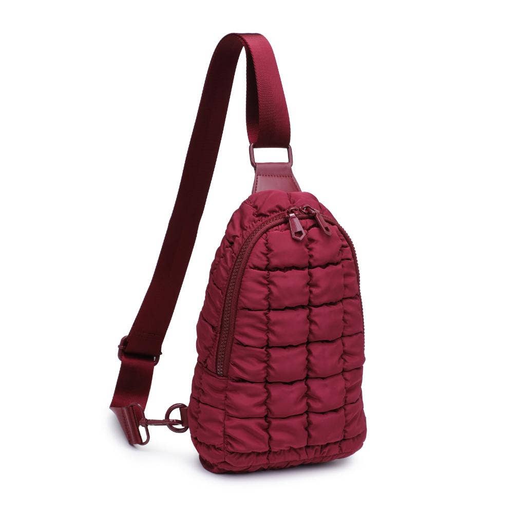 Sol and Selene - Wholesale Belt Bag - Women's - Rejuvenate - Quilted Puffer Nylon Sling Backpack119