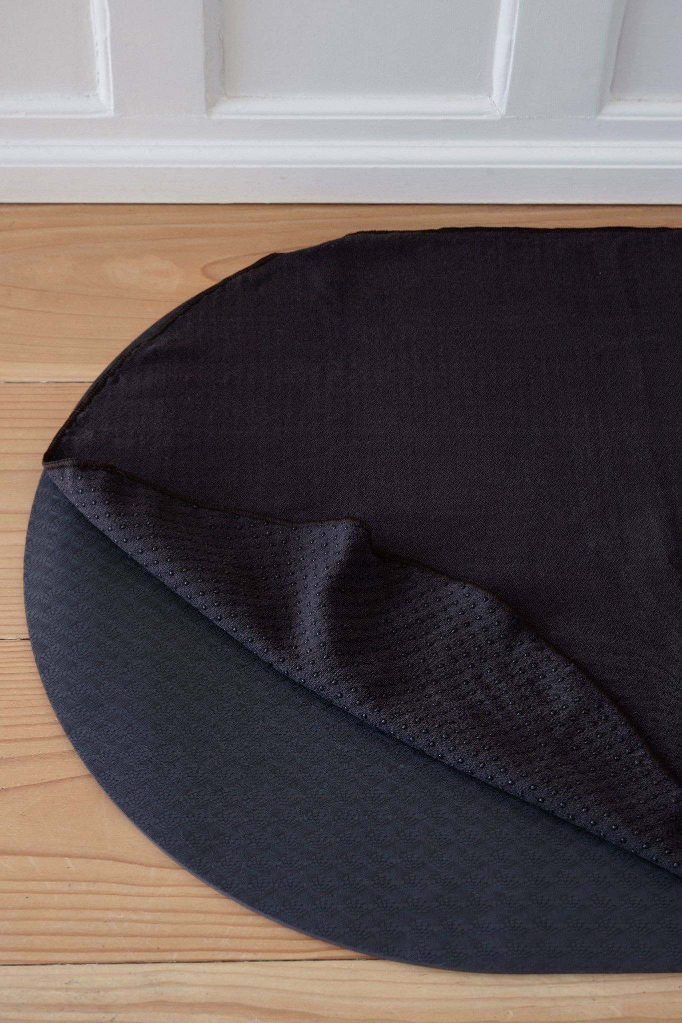 dark brown oval yoga mat for wholesale on Faire5