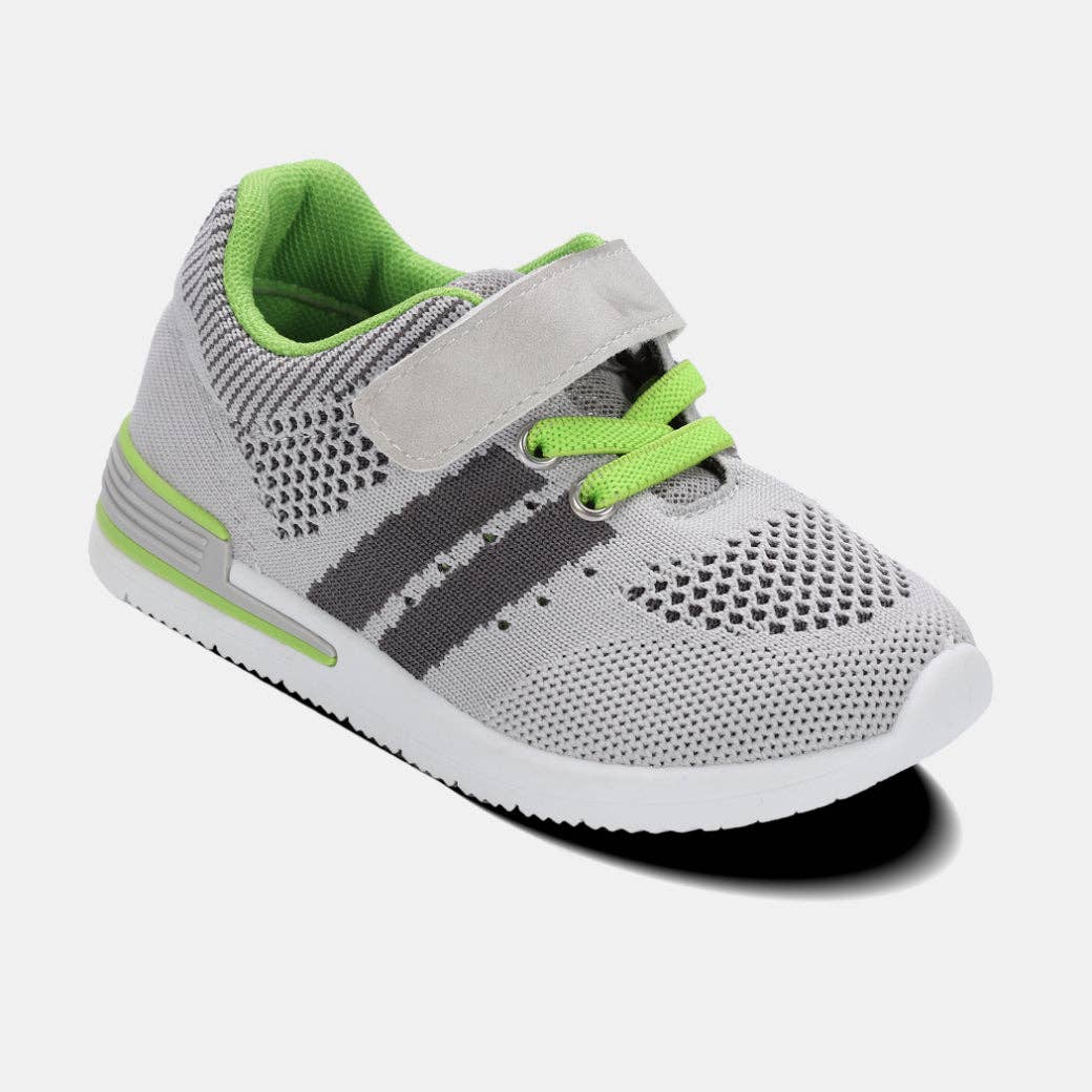 Oomphies - Wholesale Athletic Sneakers - Kids - Wynn Boys Hook & Loop Sneaker19