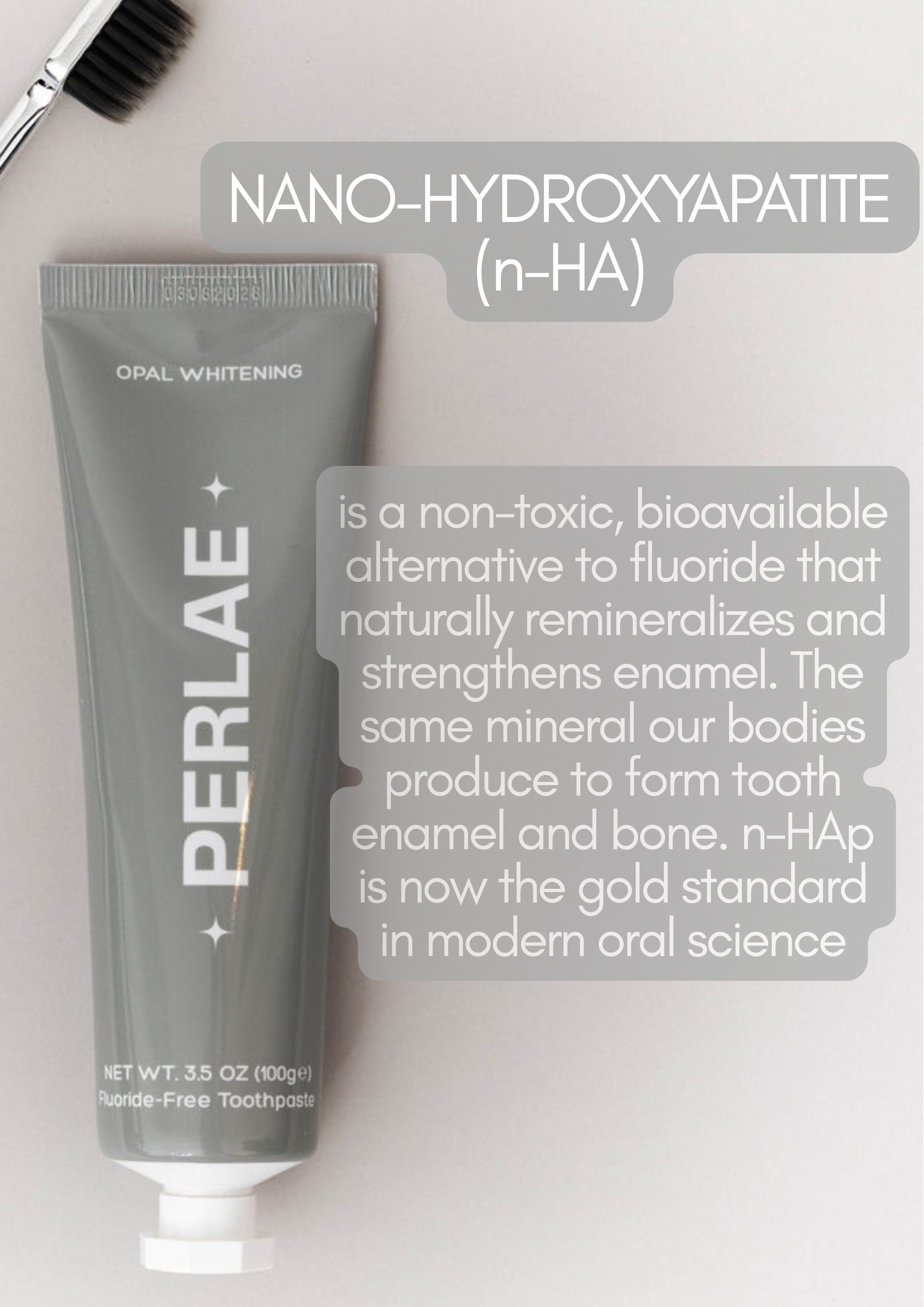 Perlae - Wholesale Toothpaste - opal whitening fluoride free duo2