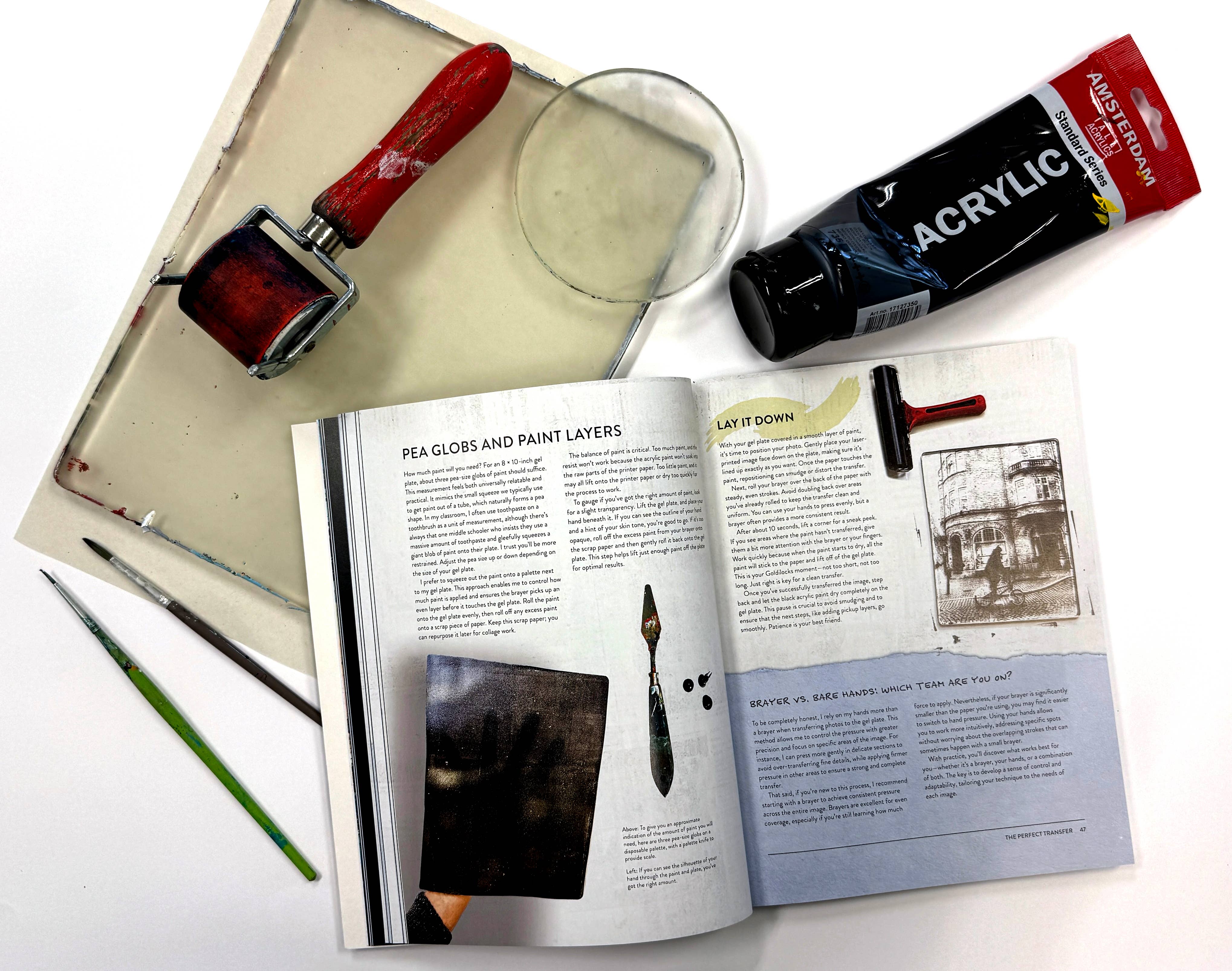 Rocky Nook - Wholesale Arts & Entertainment Book - The Gelli Arts Printmaker's Handbook2