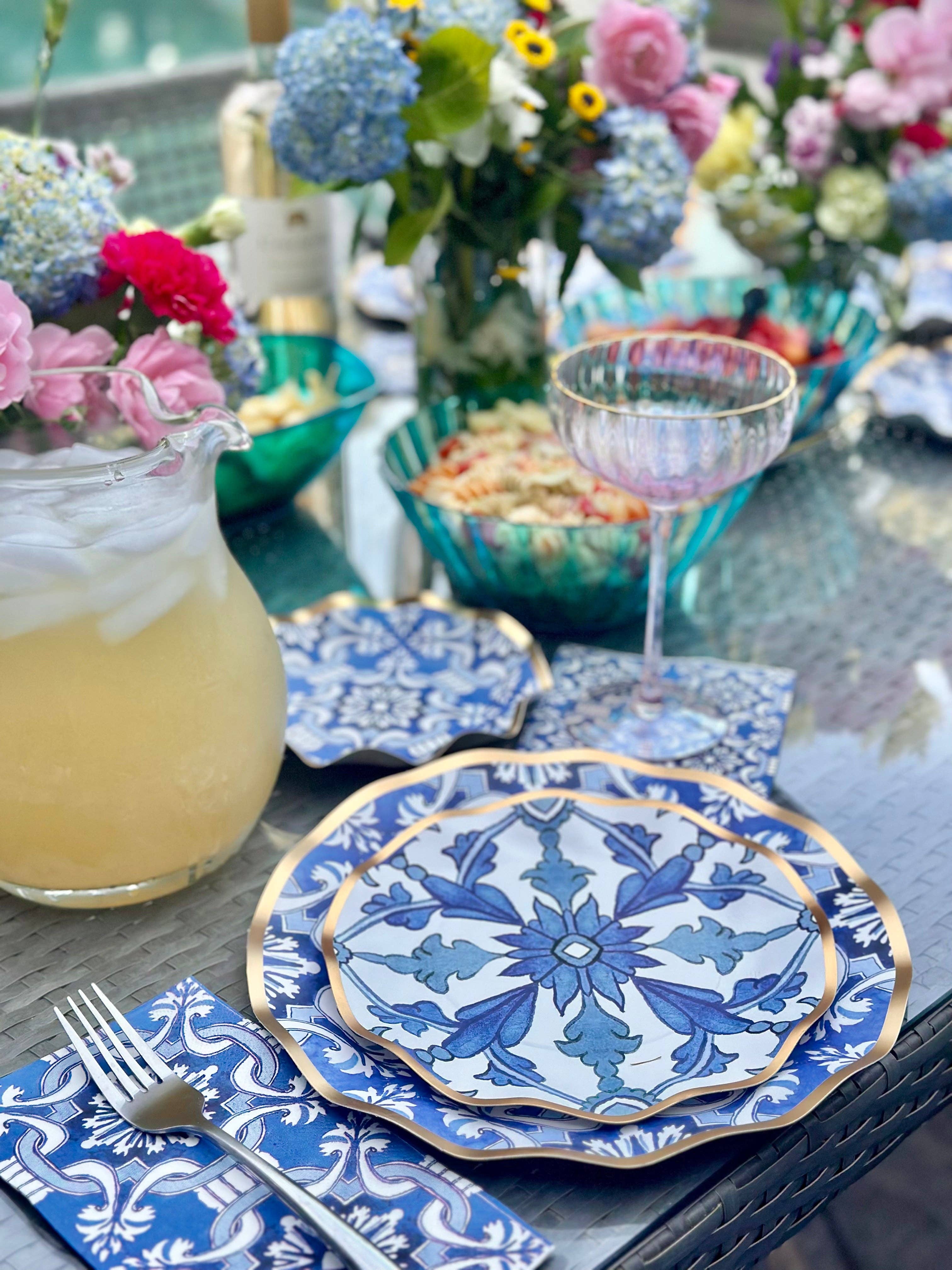 Sophistiplate - Vente Serviettes jetables - Serviettes en papier "Nuits marocaines" pour cocktail/20 unités8