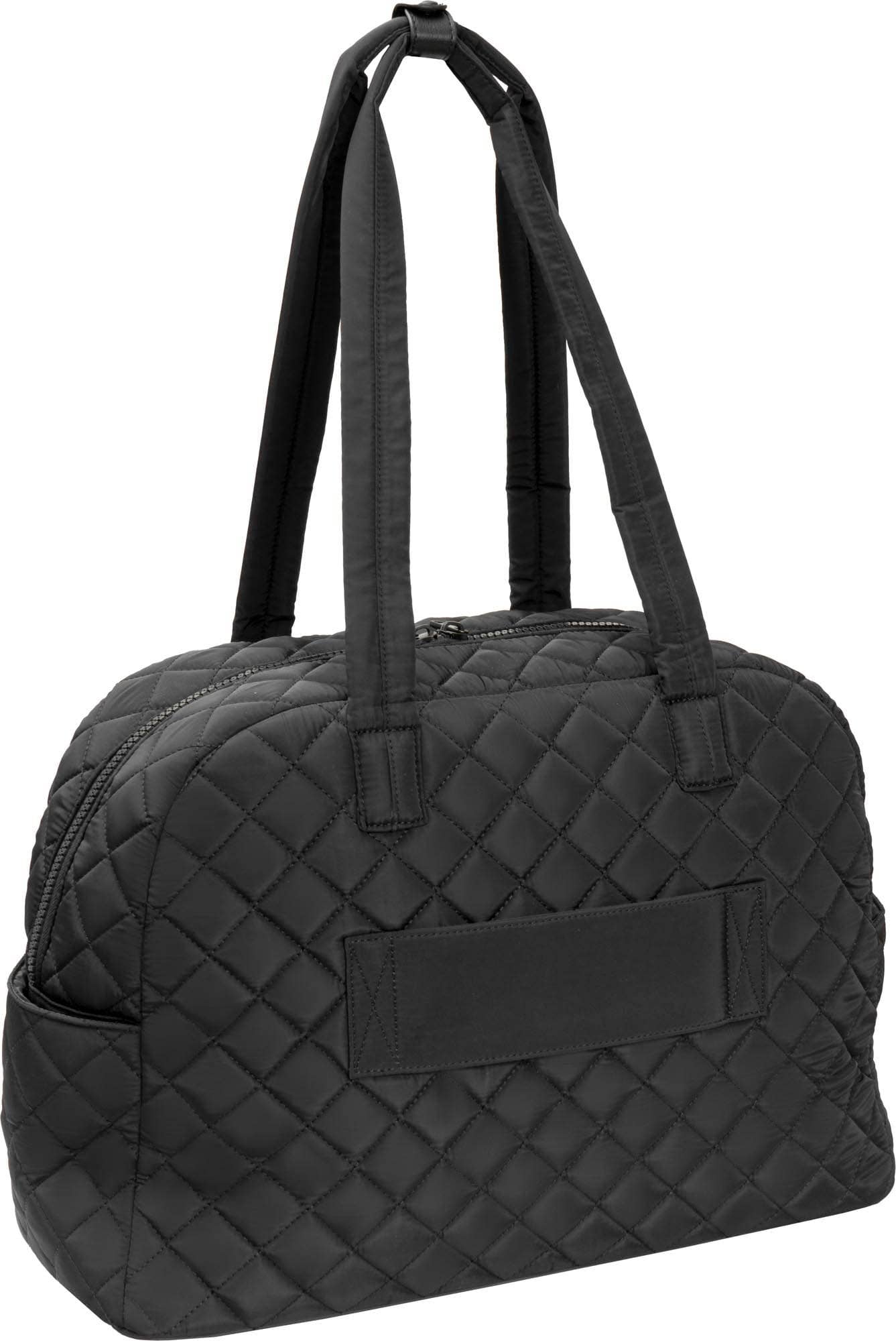 Magid - Wholesale Weekender Bag - Women's - Ellen Tracy 20 Inch Diamond Nylon Quilted Travel Duffel38