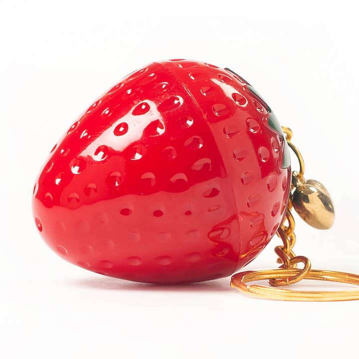 Lavender Stardust - Wholesale Lip Balm - STRAWBERRY SWEET KEYCHAIN LIP BALM