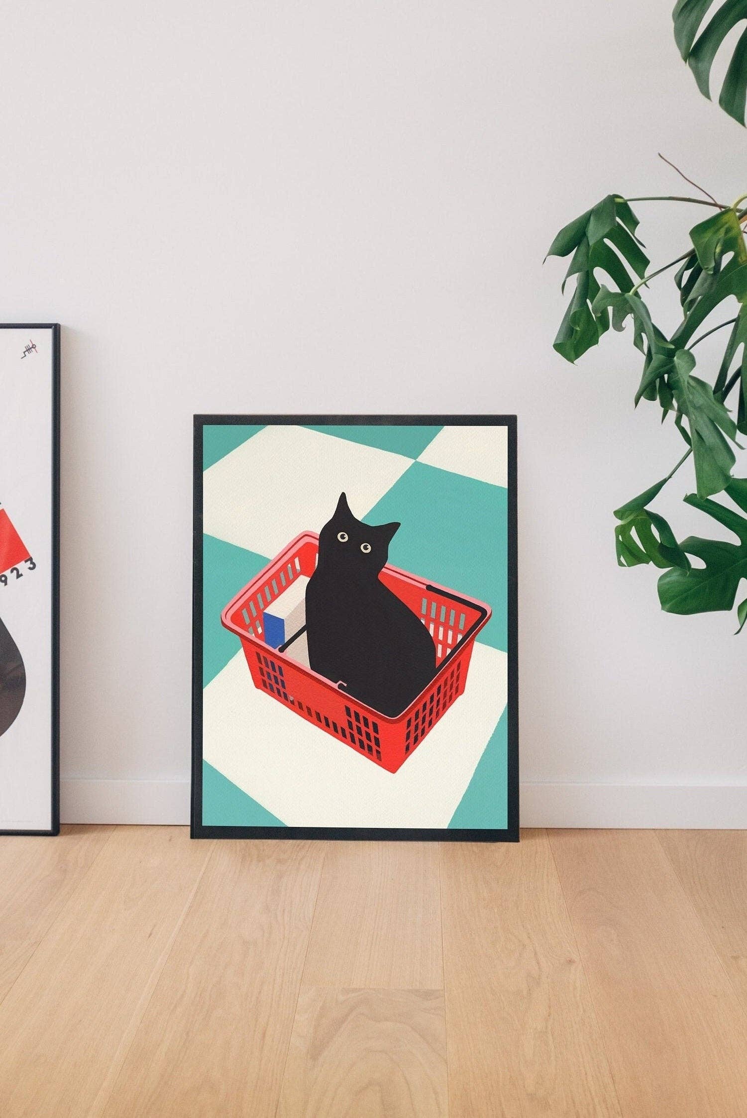 Jen Wang Studios - Wholesale Art Print - Black Cat Art Print3