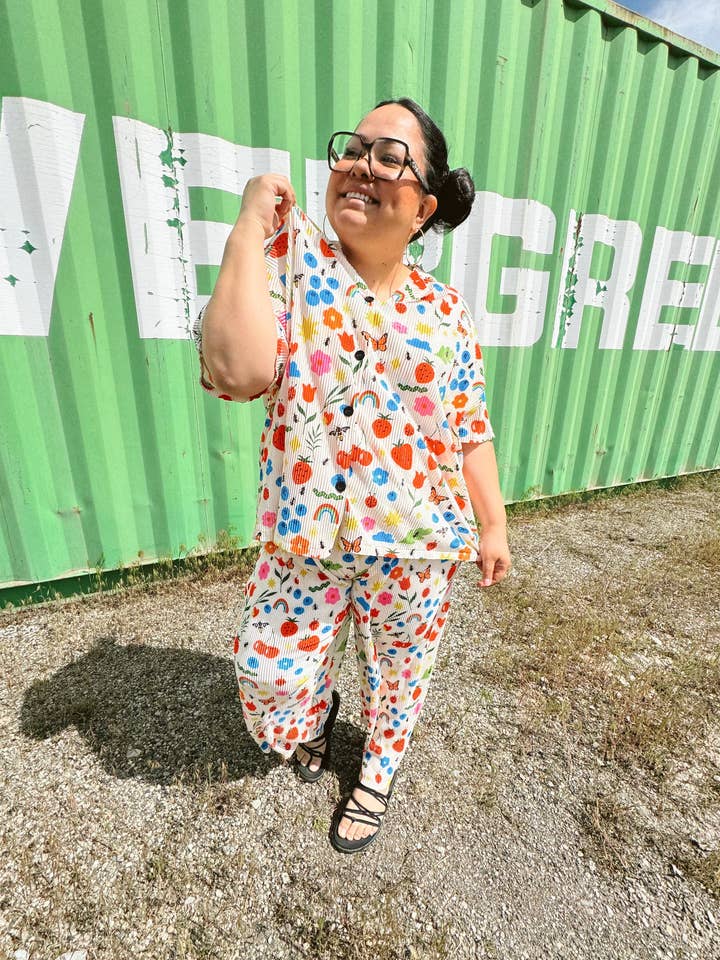 Taby Originals - Wholesale Lounge Set - Women's - TABY ORIGINAL: Mañana Será Bonito Plisse Set IN SIZES XS-5X** RESTOCKED***10