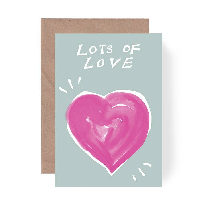 Tomekah George - Wholesale Love Card - Heart | Love & Friendship Card | Thinking of you Card 0