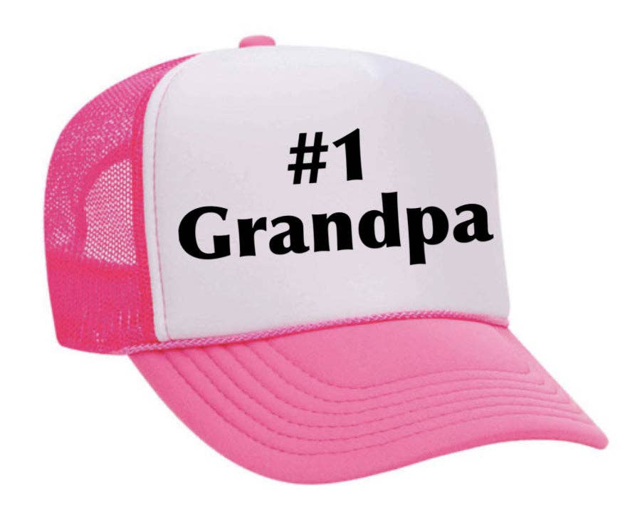 Personalized Adult or Youth Hot Pink Trucker Hats, Mom and Me Matching Sun  Caps, Custom Name Text Birthday Gift for Her, Bachelorette Party 