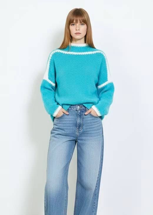 AMELÉ – wholesale Pullovertröja - Dam – Överdimensionerad tröja i grovstickat6