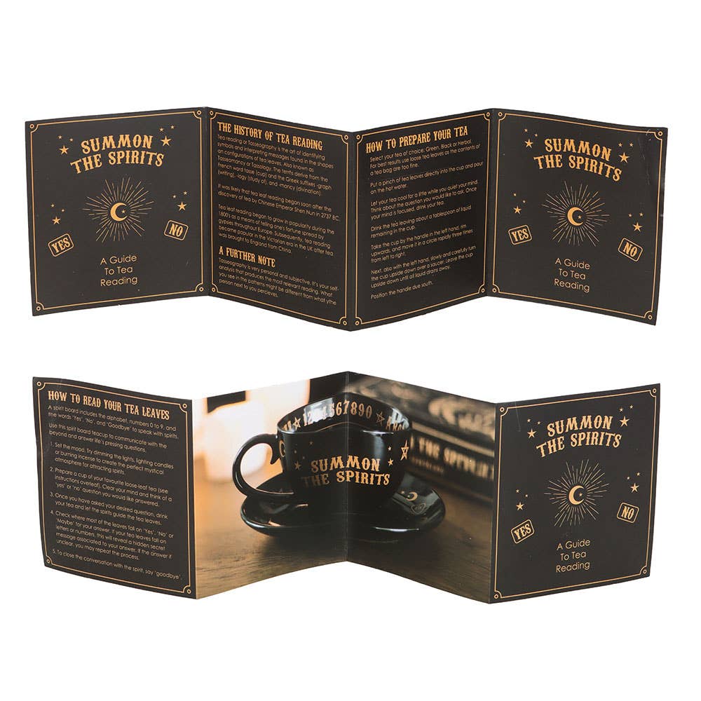 Something Different Wholesale - Vendita all'ingrosso Tazza da tè/caffè - Tazza da tè e piattino Black Talking Board6