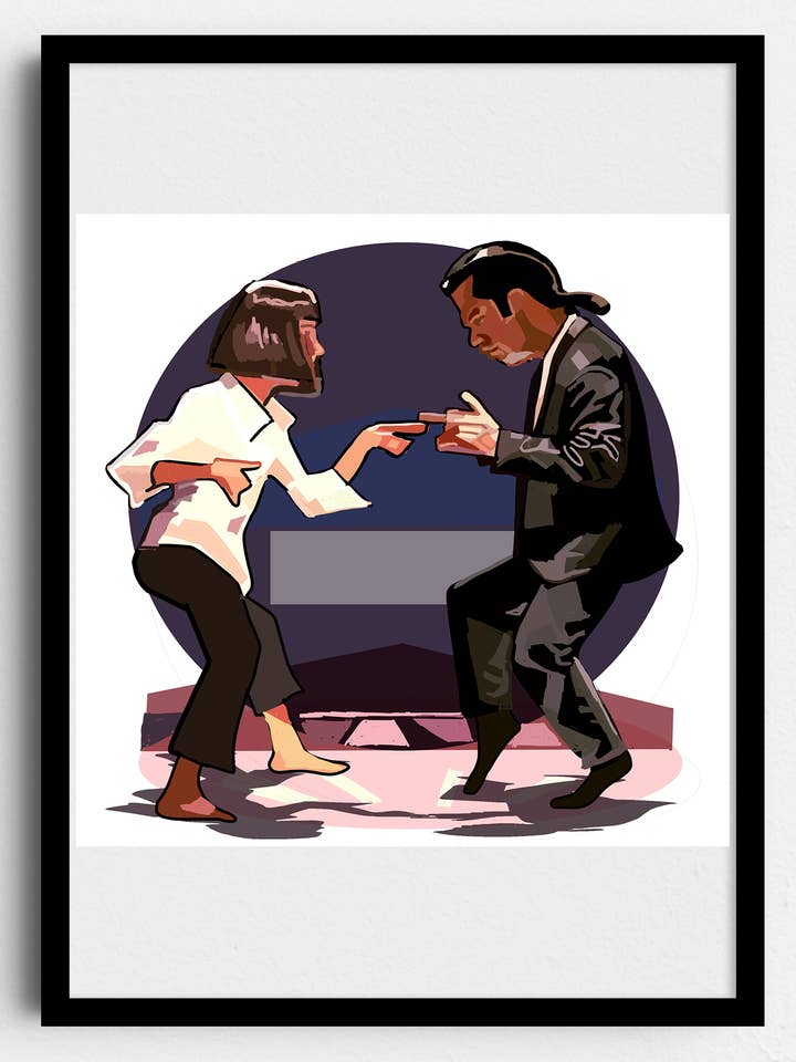 Impressão Pulp Fiction por atacado de A Guy Called Minty LTD