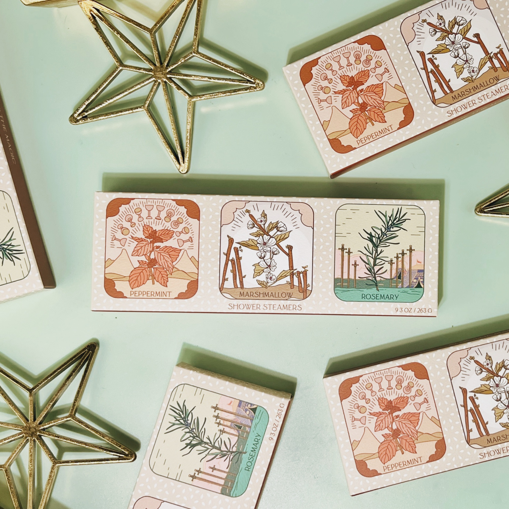 Sow the Magic - Wholesale Shower Steamer/Bomb - Limited Edition Tarot Shower Steamer Set3