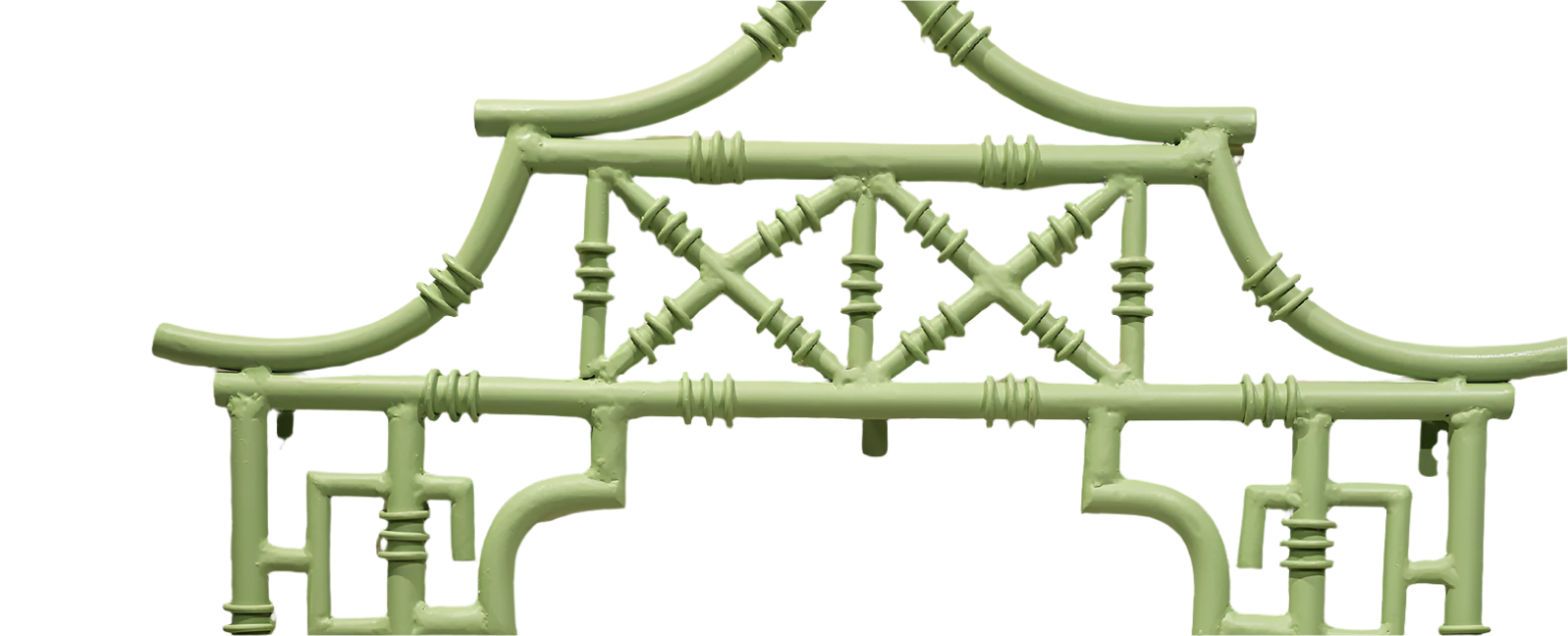 The Enchanted Home - Vendita all'ingrosso Specchi da parete - Specchio Pagoda Verde1