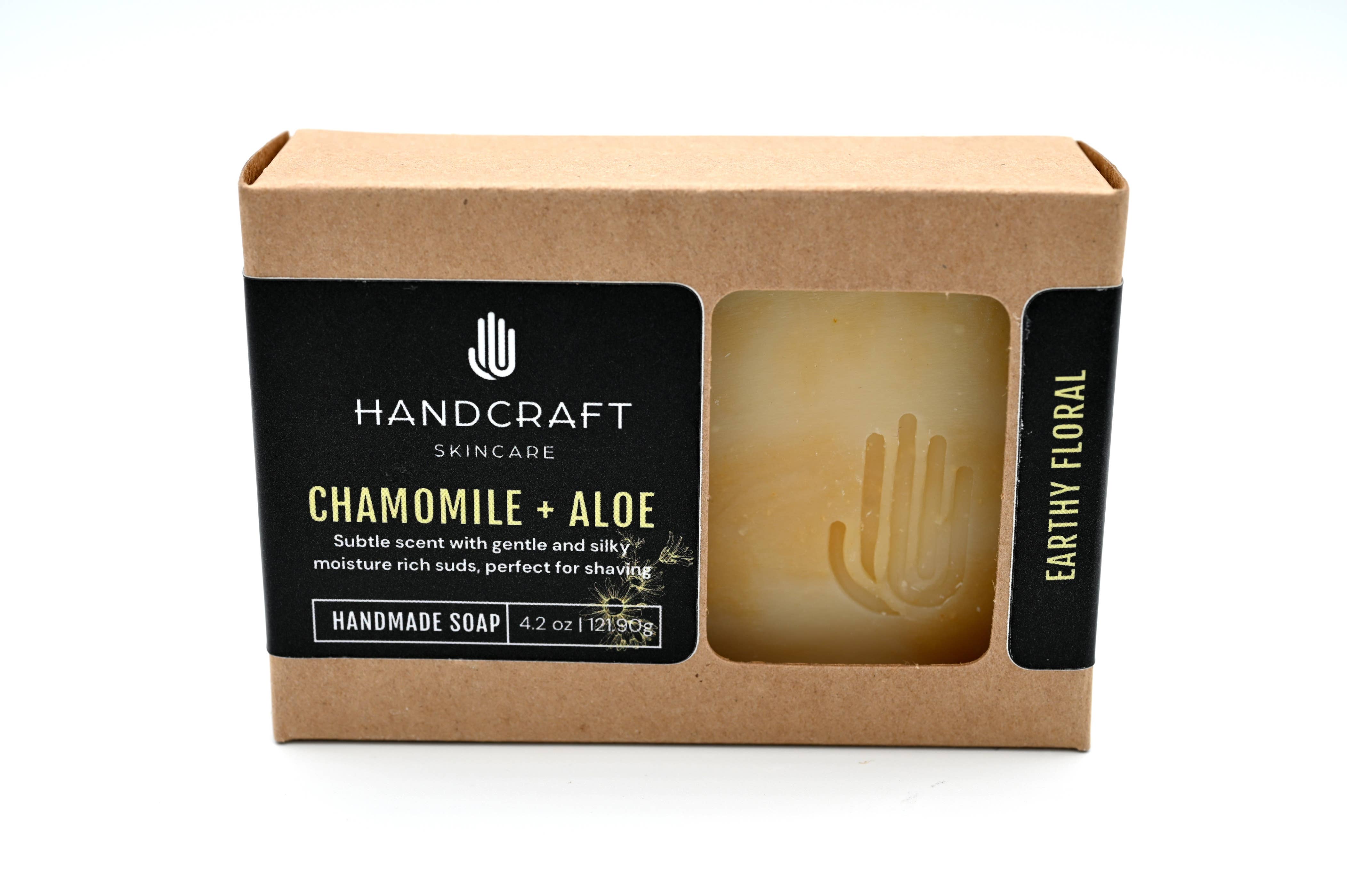 HandCraft Skincare - Wholesale Bar Soap - Chamomile + Aloe Soap1