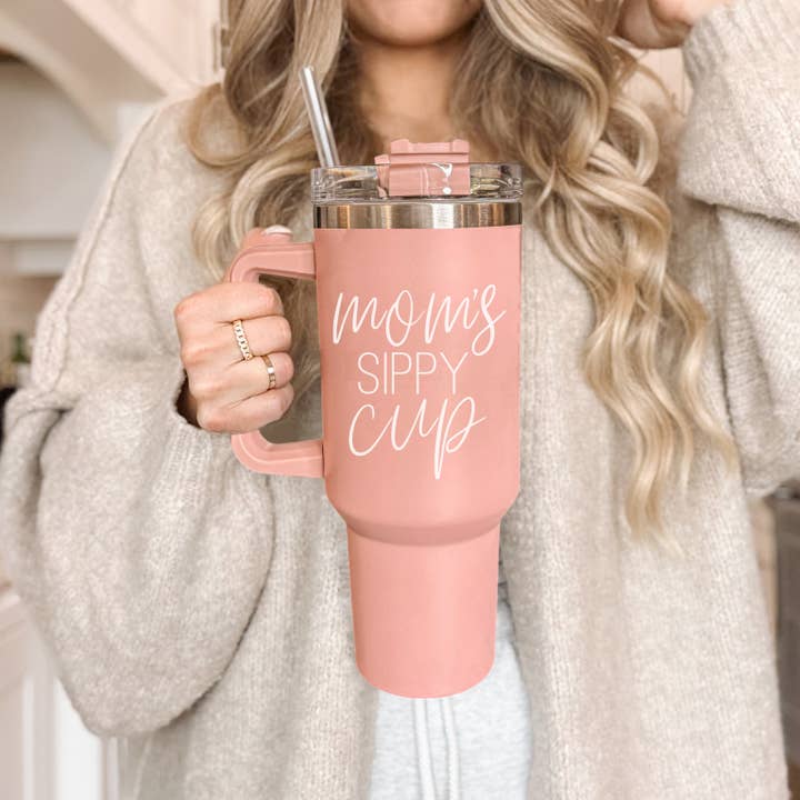 Gia Roma - Wholesale Drinking Glass/Cup - Baseball Drinkware | Baseball Mom Gift Tumblers 40oz Handle40