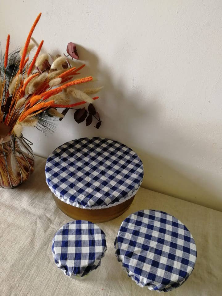 Charlottes con quadretti blu per la vendita all'ingrosso da parte di Funnycreation