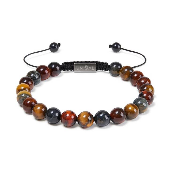 PULSEIRA OLHO FALCÃO & OLHO TIGRE 8 MM por atacado de Uniqal.de