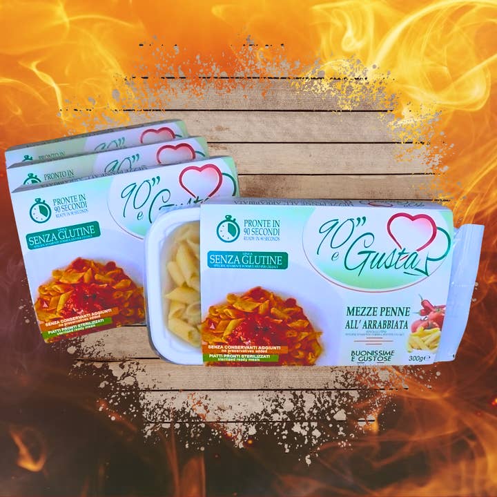 F.T.H. Food Technology Holding – wholesale Pasta – Glutenfri - Kryddig Mezze Penne all'Arrabbiata - Vegan3