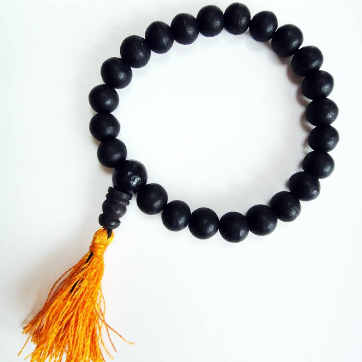 Tika – Engroshandel Perlearmbånd – Ebony Mala Armbånd2