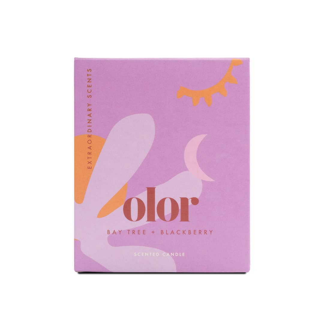 OLOR – wholesale Jar/filled candle – Bay Tree + Blackberry Classic Candle6