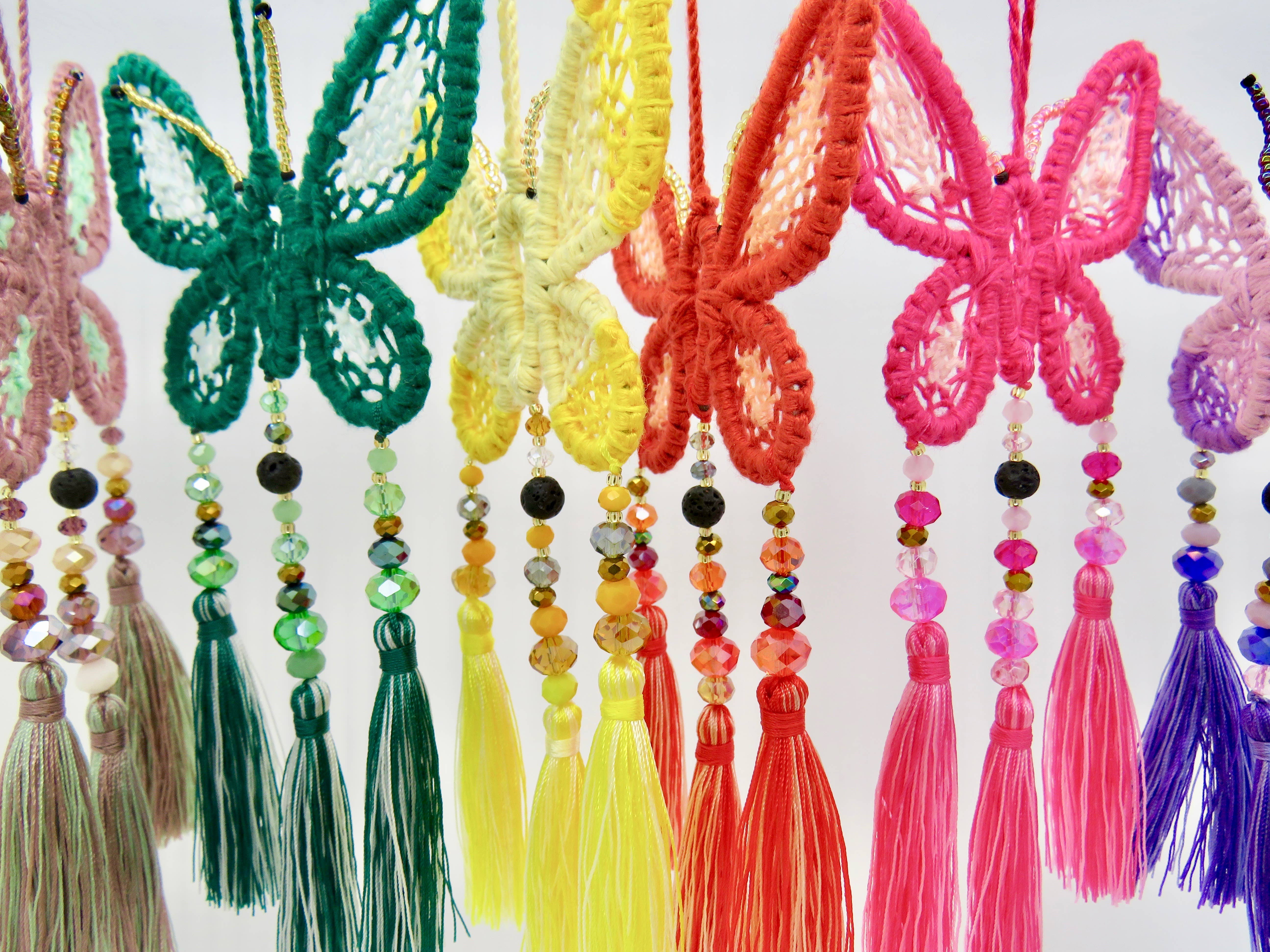 Rosamariposa - Venta al por mayor Atrapasueños - Mariposa - Cazador de sueños con mariposas14