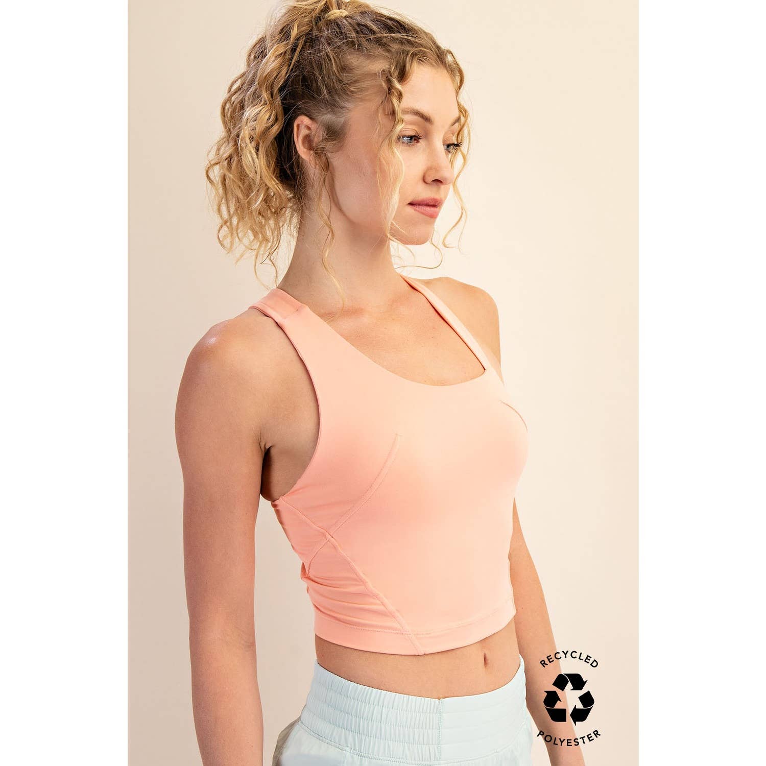 Rae Mode - Vente Haut de sport – femme - HAUT COURT À BRETELLES SANS MANCHES BUTTER3