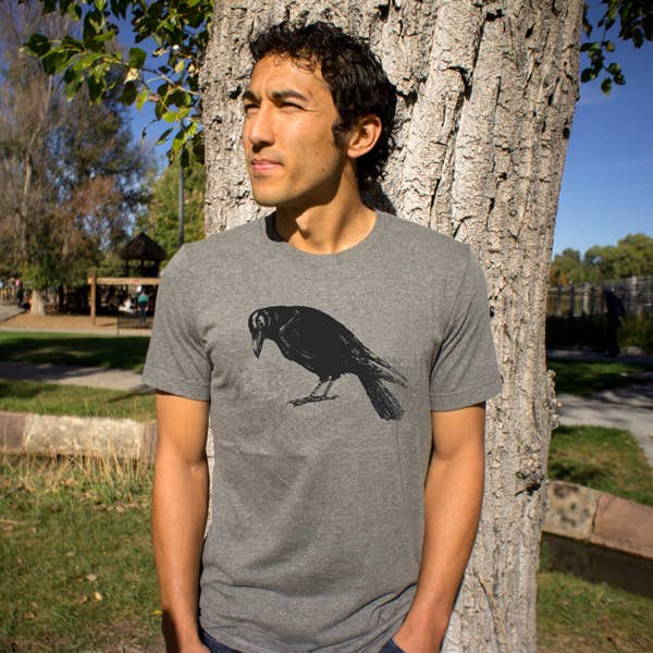 Counter Couture - Wholesale Screen Printed T-Shirt - Men's - Crow T-Shirt | Graphic Tee | Screen Printed4