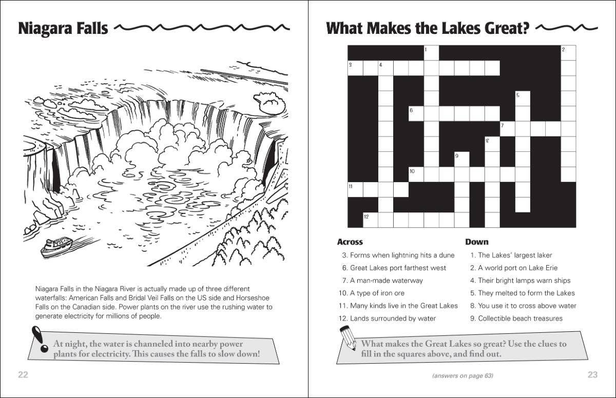 AdventureKEEN - Wholesale Coloring & Activity Book - Kids & Baby - Great Lakes Activity Book2