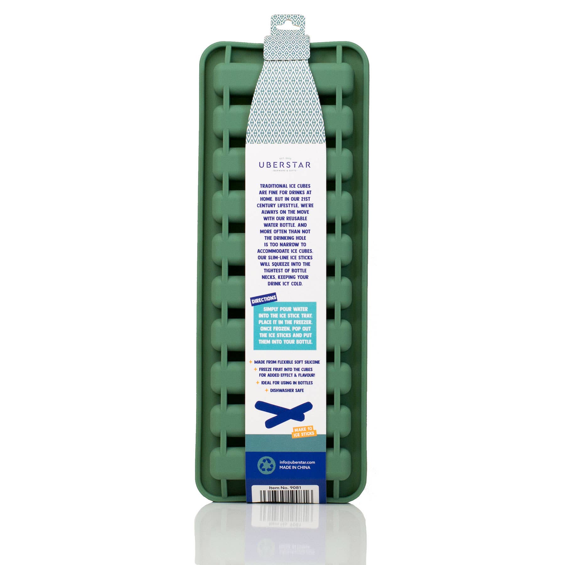 UBERSTAR - Vendita all'ingrosso Vassoi/stampi per ghiaccio - Ice Sticks - Stampi per Ghiaccio a Bastoncino per Bottiglie5