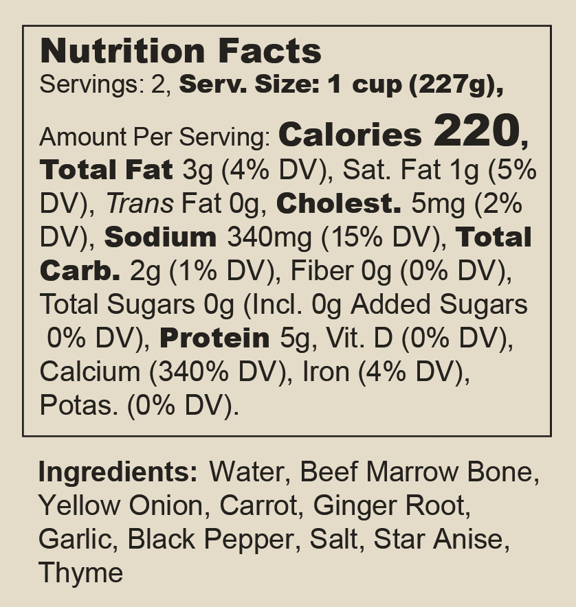 Its Actually - Wholesale Broth - Reviving Halal Beef Bone Broth3