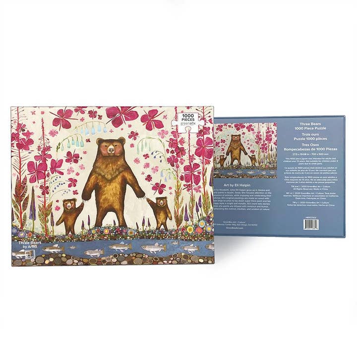 GreenBox Art - Wholesale Puzzle - Kids - Three Bears Puzzle