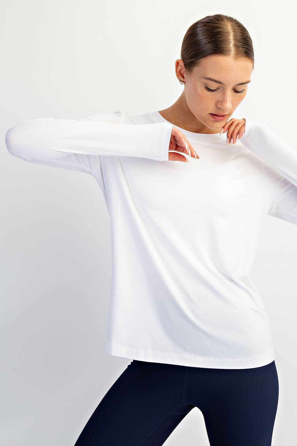 Rae Mode - Wholesale Lounge Top - Women's - VISCOSE MODAL LONG SLEEVE TOP4