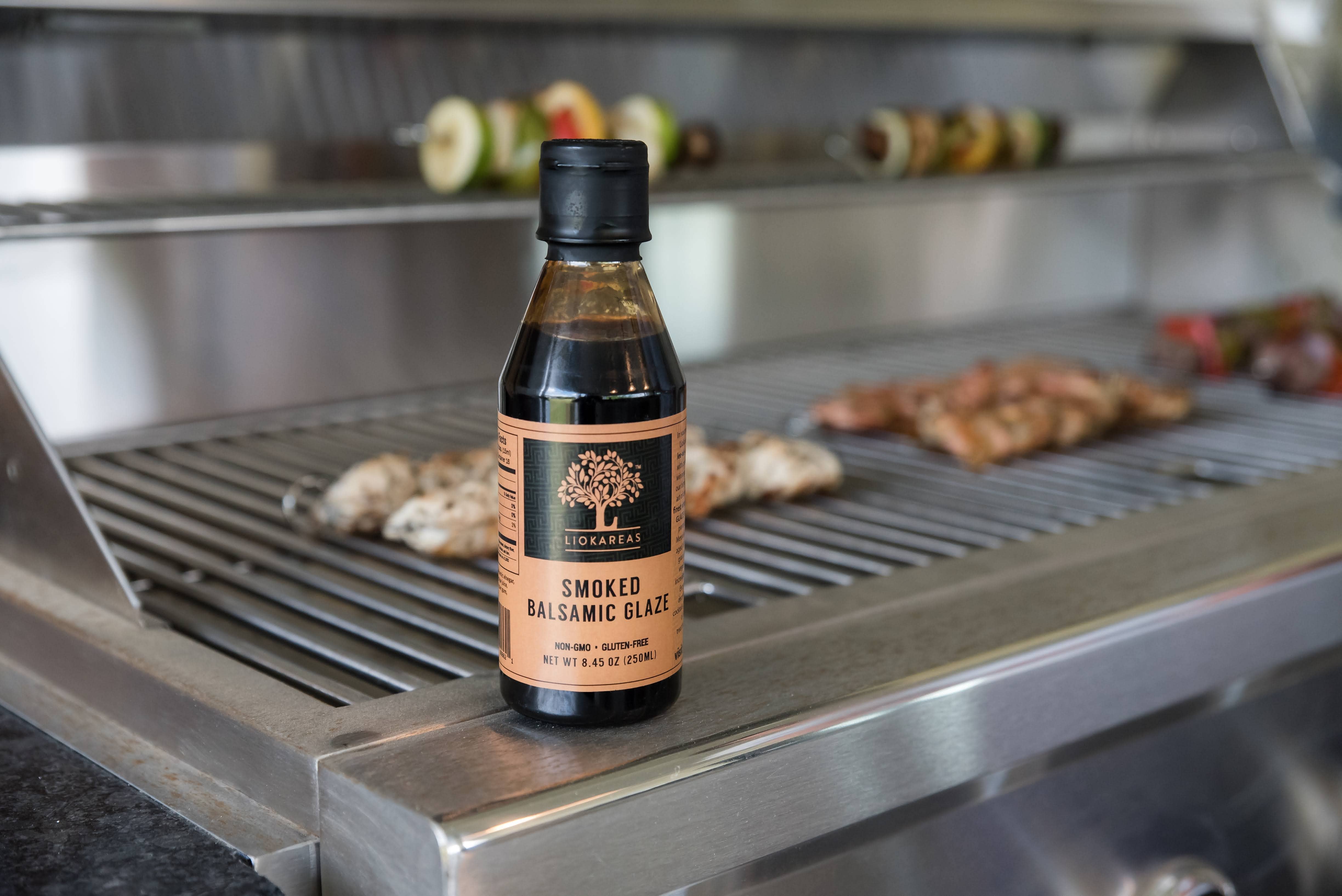 Liokareas - Wholesale Vinegar - Smoked Balsamic Glaze -250ml3