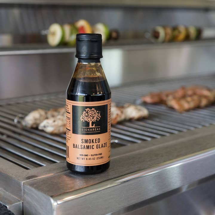 Liokareas - Wholesale Vinegar - Smoked Balsamic Glaze -250ml3