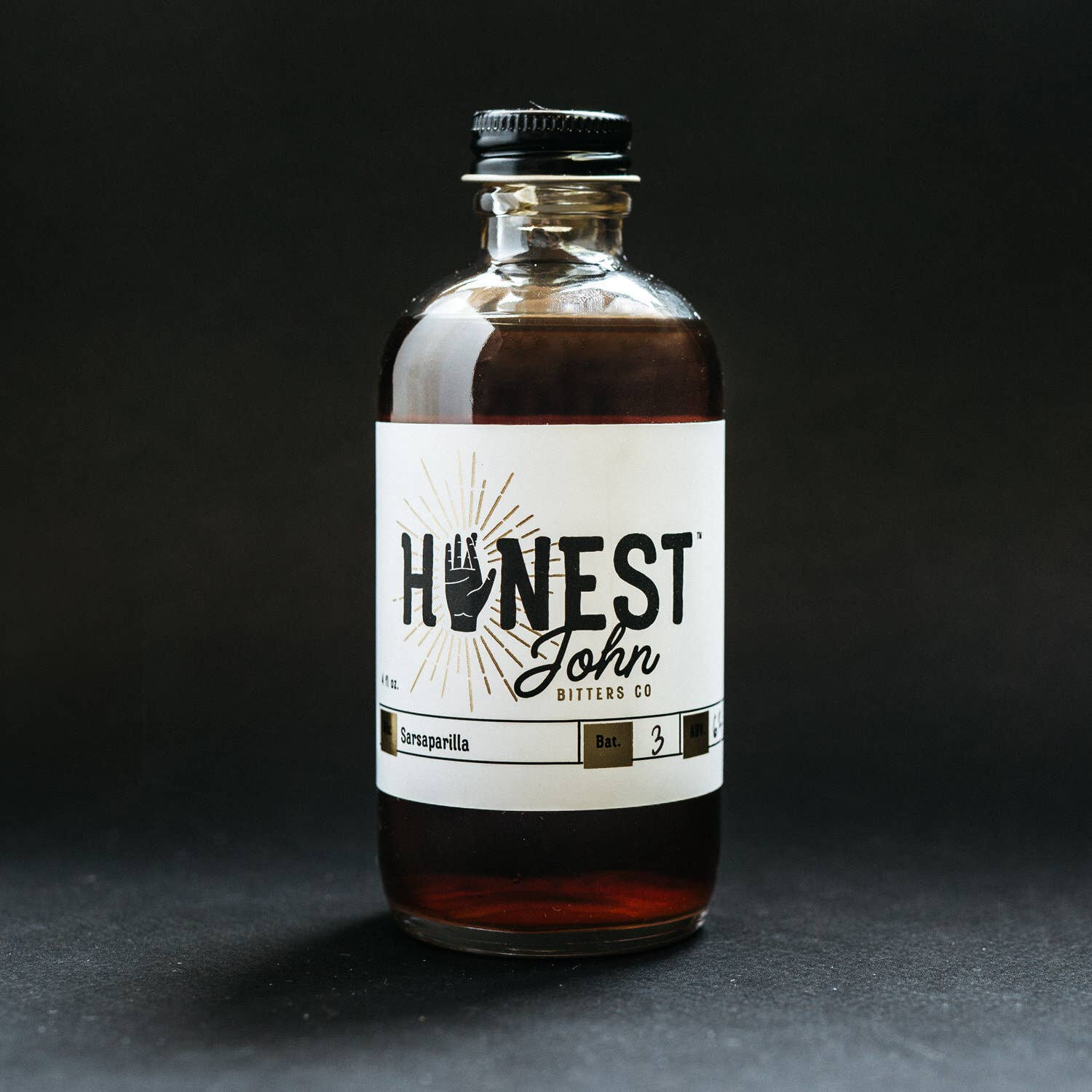 Honest John Bitters Co - Wholesale Bitters - Sarsaparilla 4oz