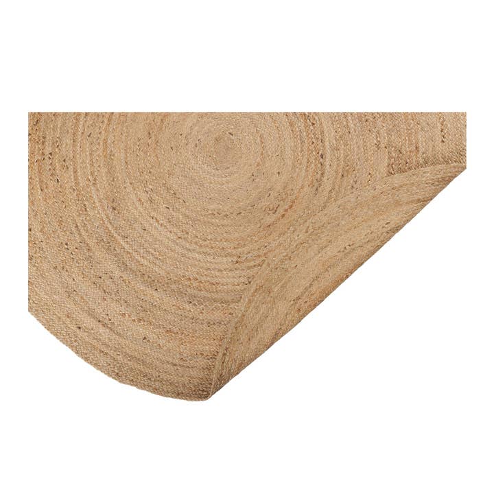 · REDEARTH · Round Area Rug 5 Feet Braided Natural Jute Rug for wholesale on Faire