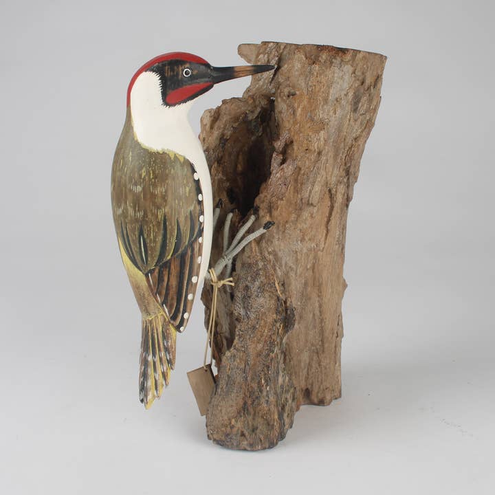 Handsnidad grön hackspett av Archipelago för wholesale av Originals International Ltd