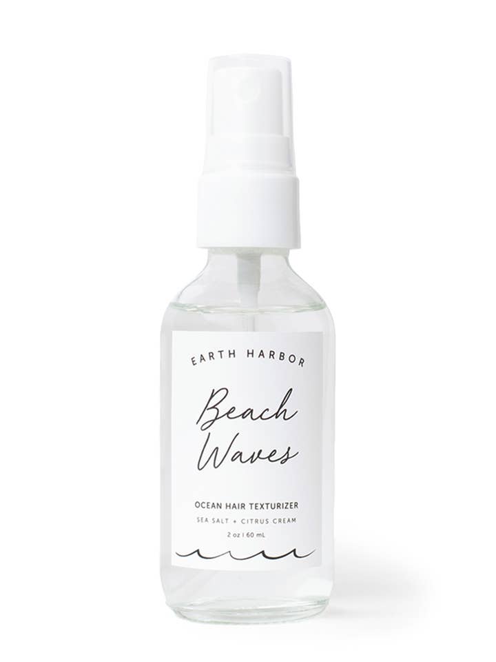 BEACH WAVES Ocean Hair Texturizer: Sea Salt + Mango Cream for wholesale by Earth Harbor Naturals