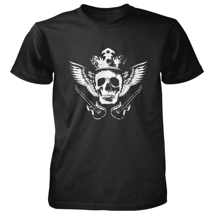 Skull in the Dark - 4.5 oz Cotton T-Shirt for wholesale by Taboo Apparel