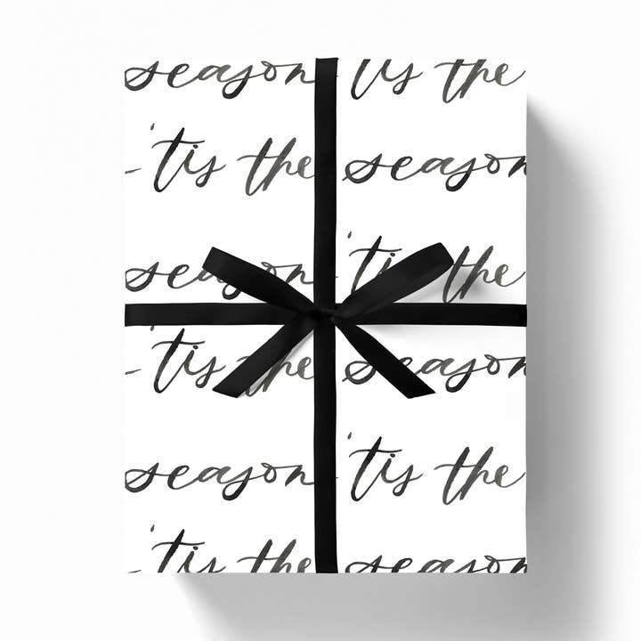 Wrapping Paper | 'Tis The Season for wholesale by paperscript
