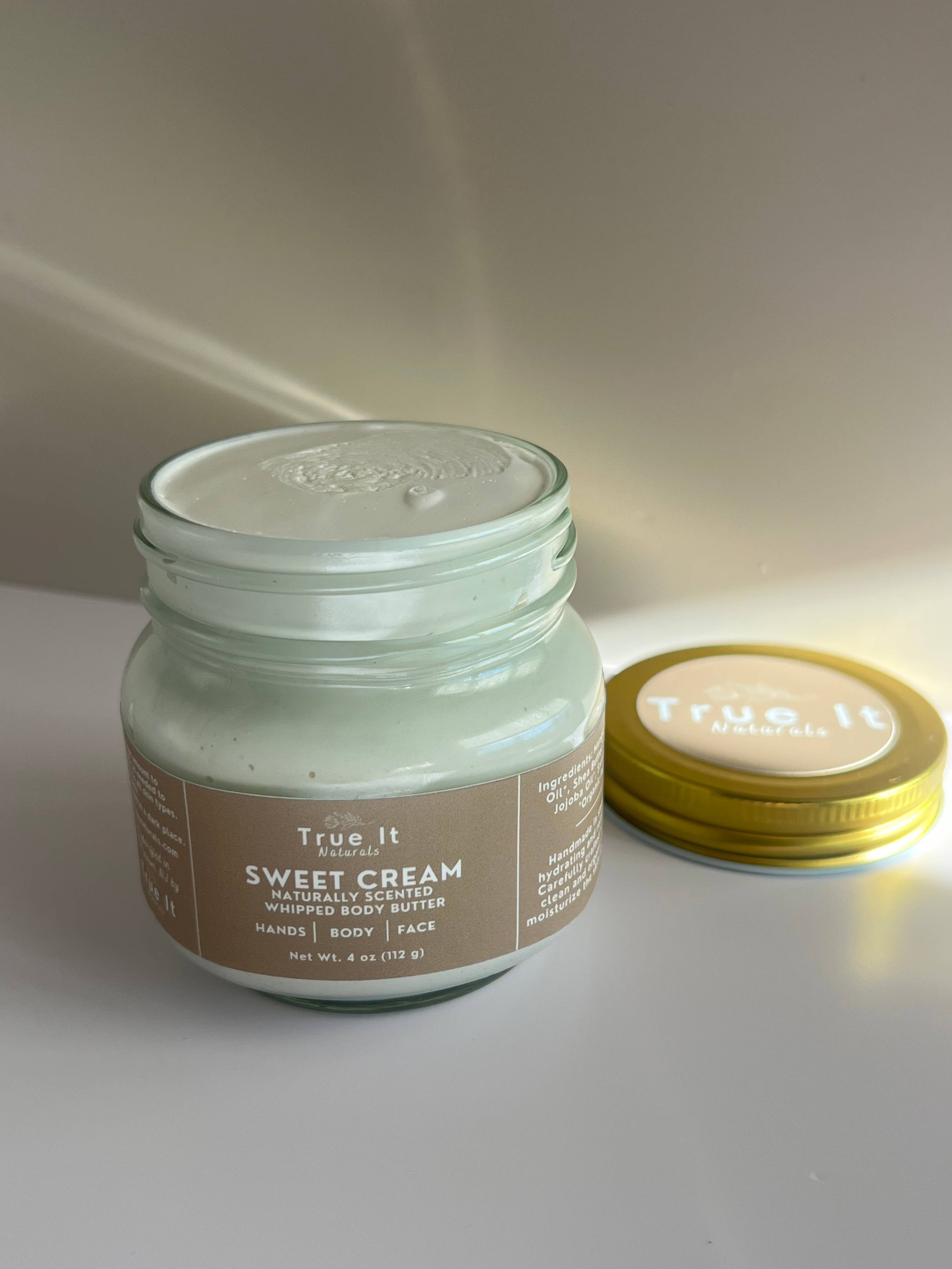 True It Naturals – wholesale Body balm/butter – Whipped Body Butter - Sweet Cream | Hand & Body Lotion2