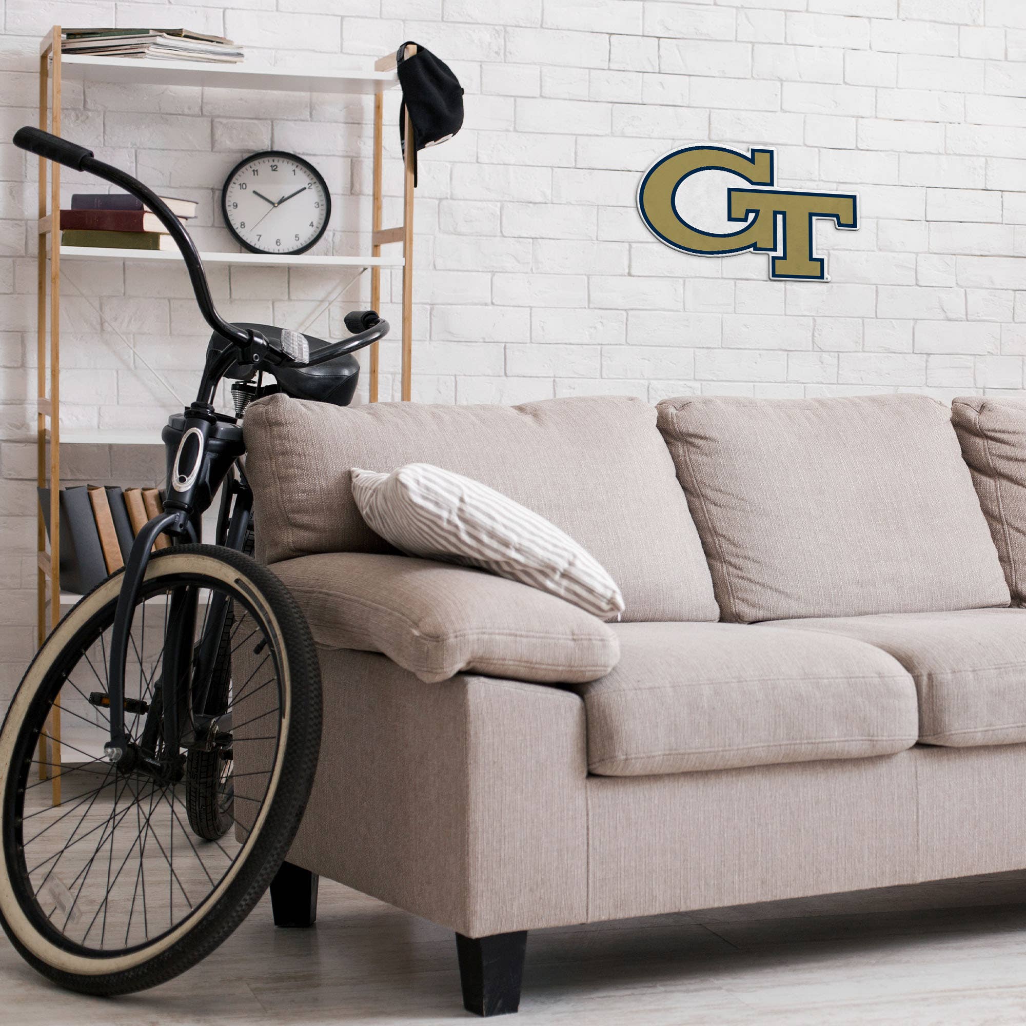 Rico Industries - Wholesale Sign - NCAA  Georgia Tech Yellow Jackets - GT  Shape Cut Pennant2