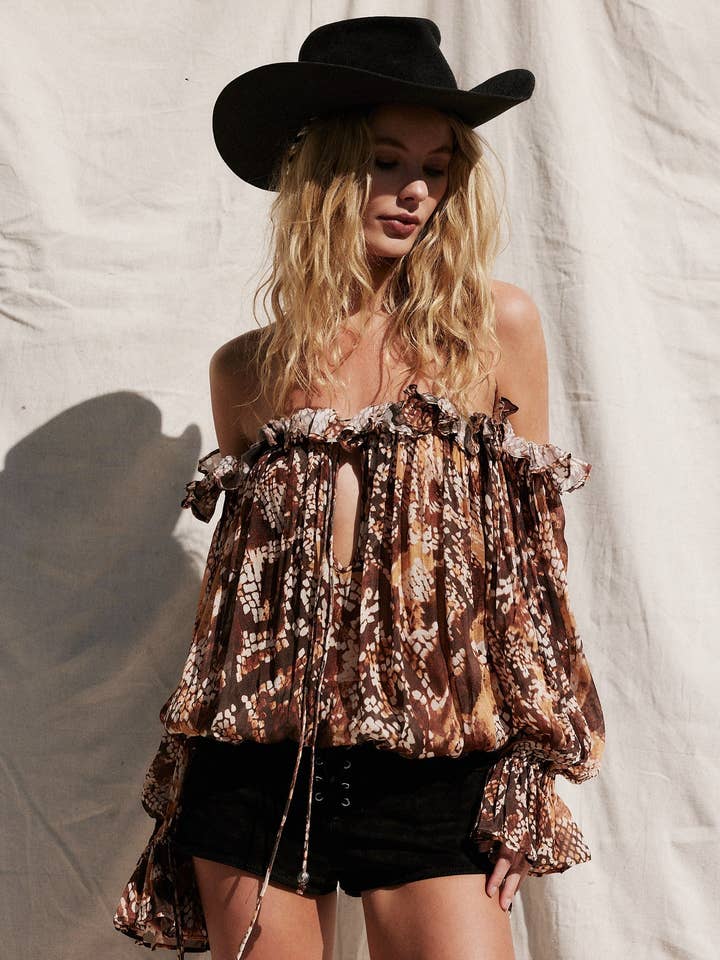 Tangiers Top for wholesale by Jen's Pirate Booty