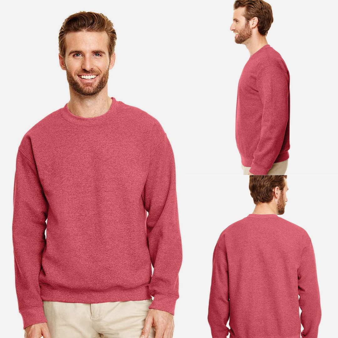 MYES BULK APPAREL – Engroshandel Sweatshirt - Unisex – Gildan Heavy Blend Fleece Sweatshirt – Hverdagsvarme3