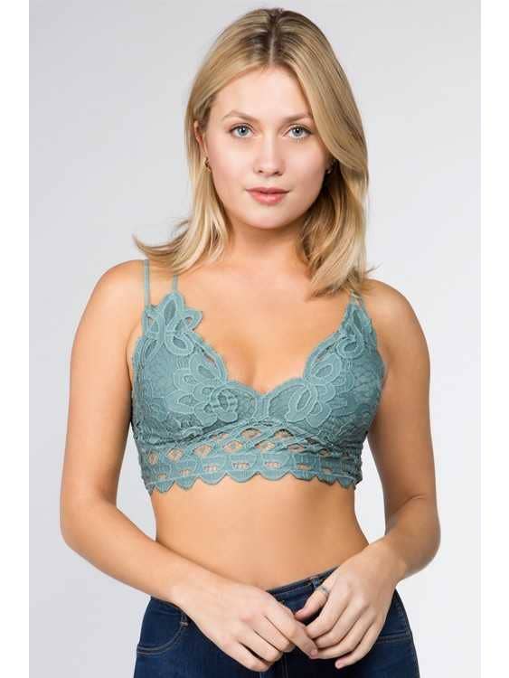 Vanilla Monkey - Wholesale Bralette - Women's - Scalloped Lace Cami Bralette