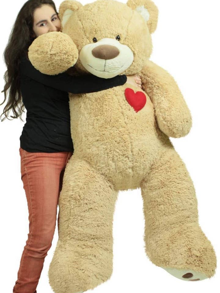 Giant 5 Foot Teddy Bear 60 Inch Soft Plush Animal for wholesale by Big Plush