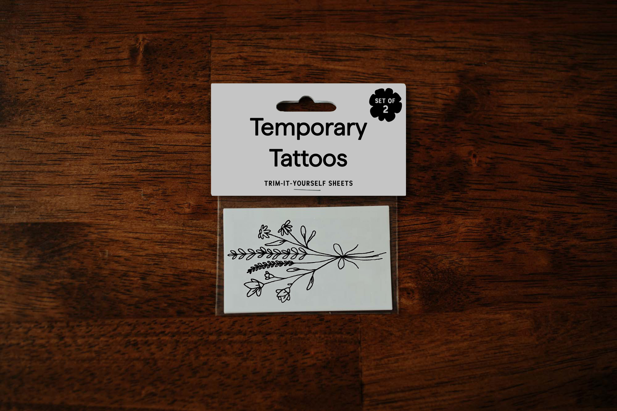 Saint Tattoos - Wholesale Temporary Tattoo - Garden Stems Temporary Tattoos3