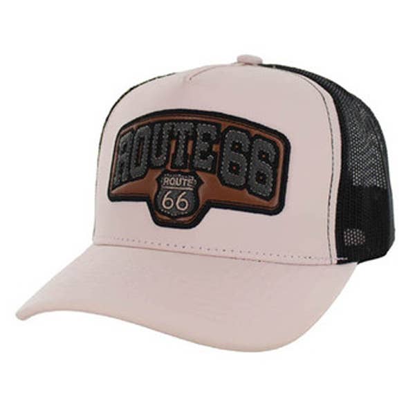 ROUTE 66 Hydro Trucker Cap Waterproof, Lightweight Snapback for wholesale by S & J Gift Inc