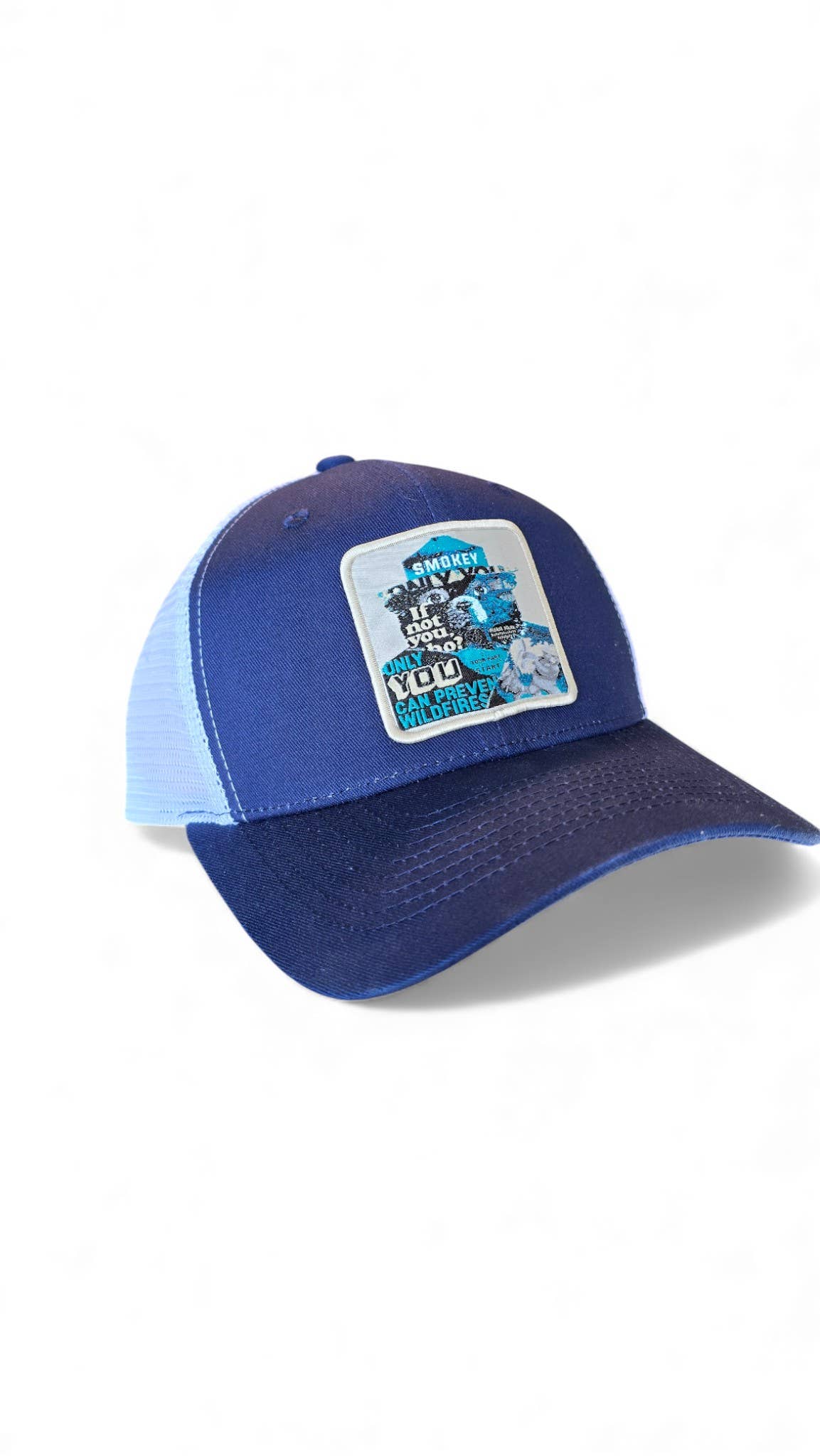 PNW Apparel - Wholesale Trucker Hat - Unisex - Smokey the Bear Snapback Trucker Hat w/ Patch1